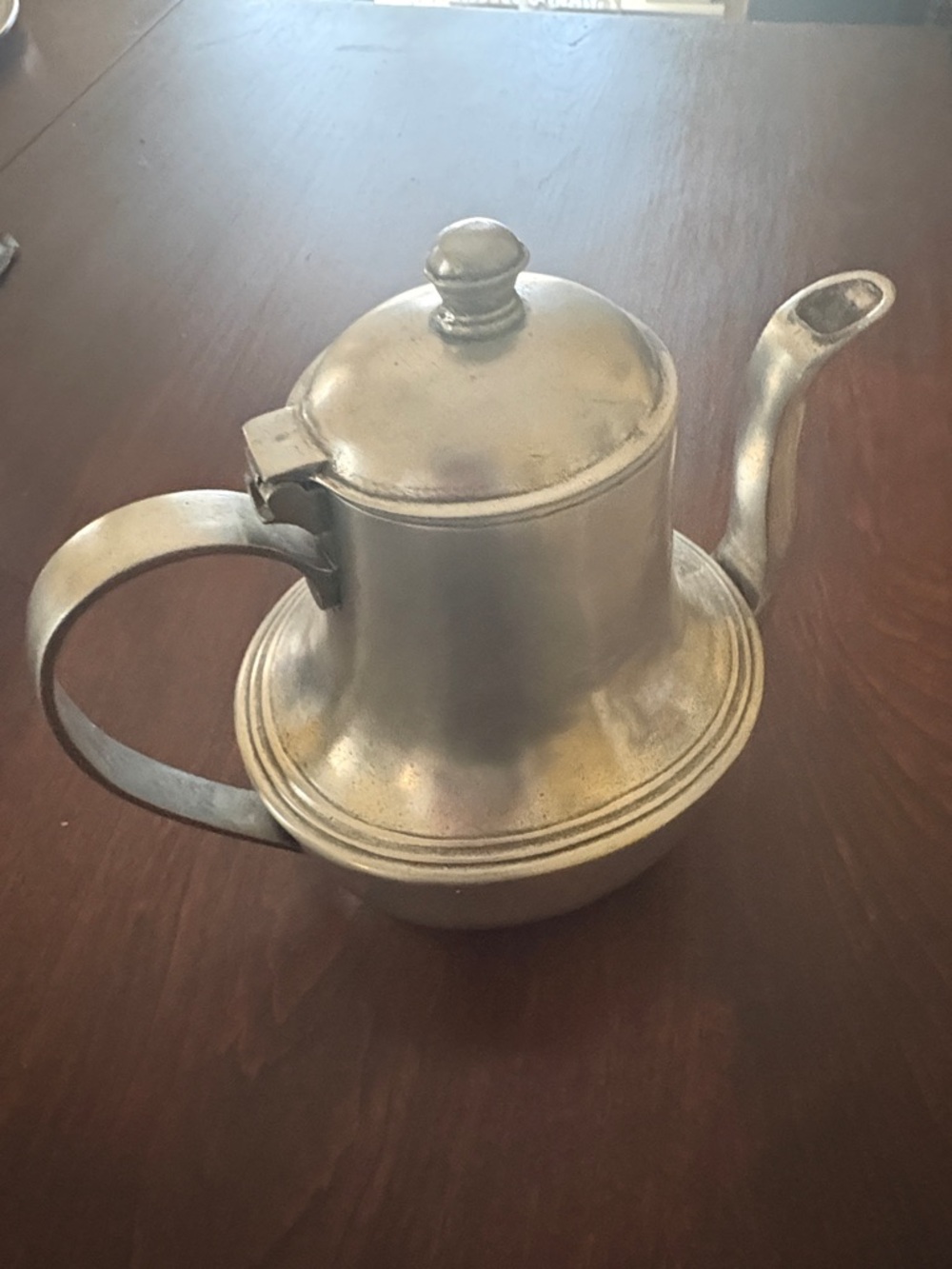 Arte Italica pewter coffee pot